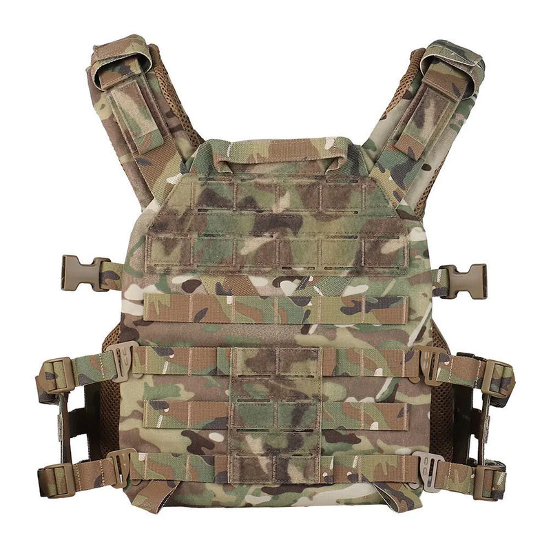 Gilet Tactique Porte-Plaques Ventilé, Ceinture Réglable, Nylon 500D ou Oxford 900D, vue 4