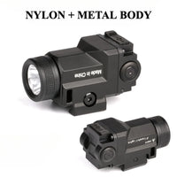 Lampe de Pistolet 800 Lumens à Fixation Rapide sur Rail 20 mm, USB-C, Mode Stroboscopique, avec Coffret, vue 5