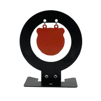 Cible Métallique Réactive en Acier, Silhouette Écureuil, Dinde, Panda ou Taureau, 12 cm, vue 7