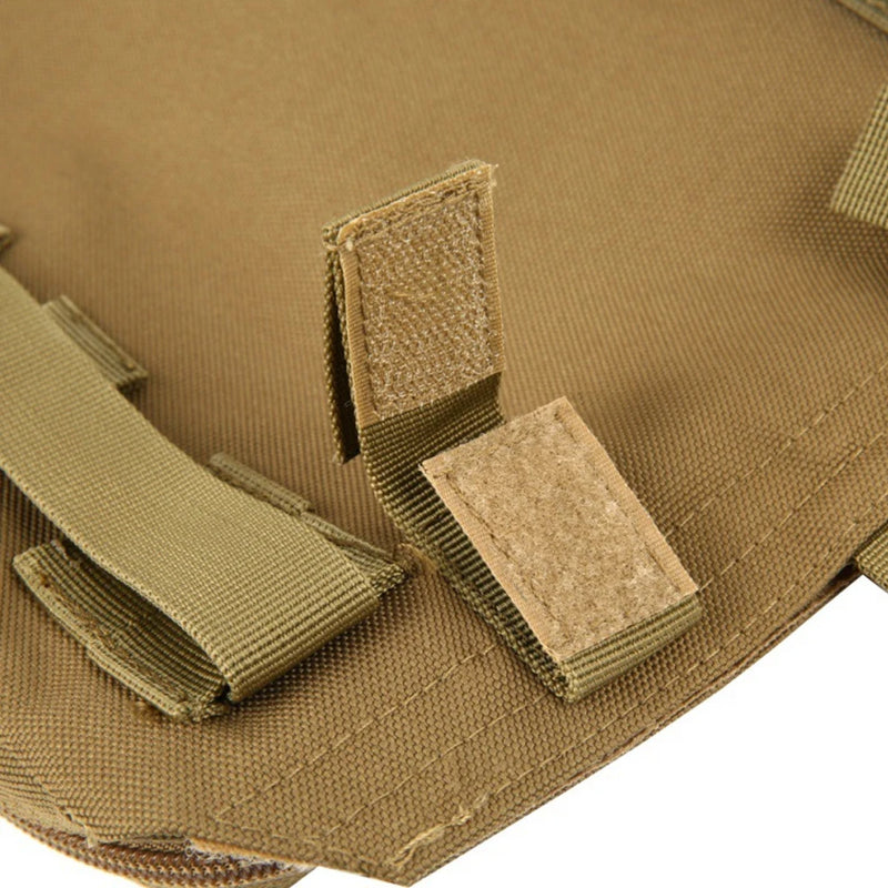 Sac Dorsal MOLLE en Nylon 1000D pour Gilet Tactique, 38 x 27 x 10 cm, Trois Coloris, vue 4