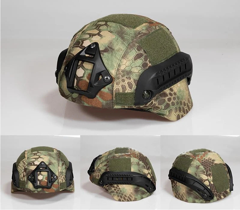 Housse de Casque Airsoft Type MICH 2000, Coton et Polyester, 15 Coloris, vue 18