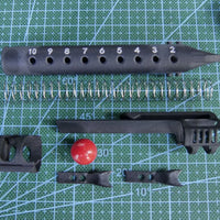 Chargeur de Billes pour Lance-Pierre, Tube à Ressort 10 Billes, 119 mm, vue 2