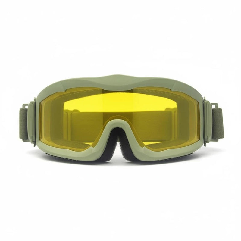 Lunettes Masque Tactiques Monture Noire, Sable ou Verte, Verre au Choix, vue 15