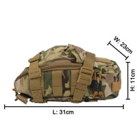 Sac d'Hydratation MOLLE 3 L en Nylon 500D pour Gilet Tactique, 31 x 23 x 11 cm, Cinq Coloris, vue 5