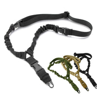 Bretelle Tactique de Fusil à Élastique et Crochet, Réglable de 108 à 156 cm