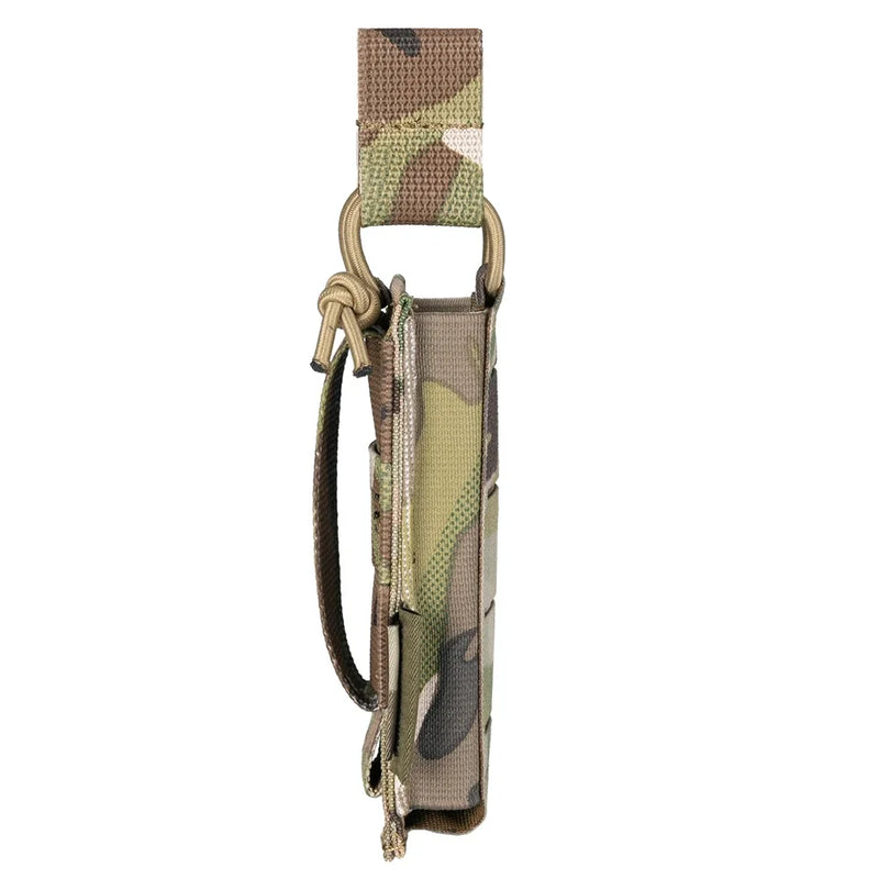 Porte-Chargeur Ouvert pour Pistolet 9 mm en Nylon, Fixation MOLLE, Sangle de Retrait, 6 Coloris, vue 3