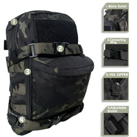 Sac d'Hydratation MOLLE 2 L en Nylon 500D pour Gilet Tactique, Sept Coloris, vue 11