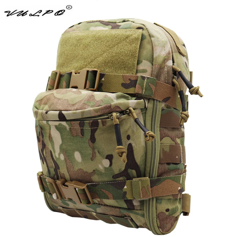 Mini Sac à Dos MOLLE en Nylon 500D pour Porte-Plaques, 30 x 22 x 9 cm, Panneau Auto-Agrippant, 6 Coloris, vue 12
