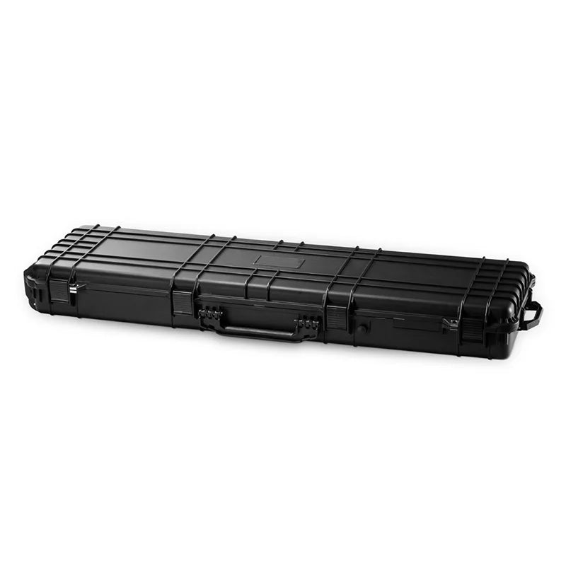 Mallette Arme Longue Rigide à Roulettes Noire, 113 à 135 cm, avec ou sans Mousse, vue 2