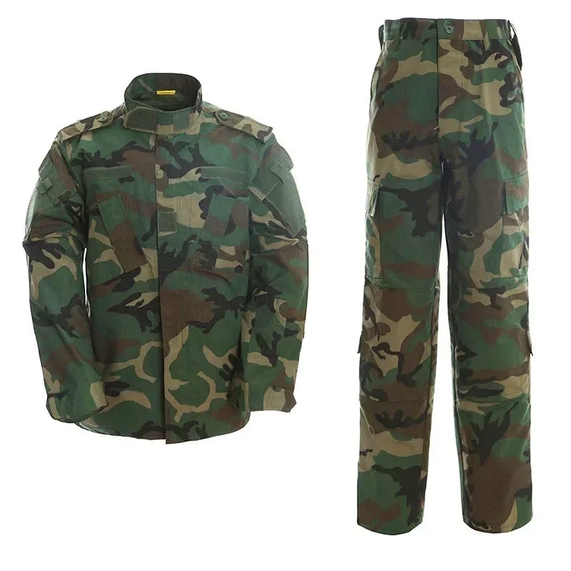 Tenue Airsoft Complète, Veste et Pantalon de Camouflage, 15 Coloris, XS à XXL, vue 7