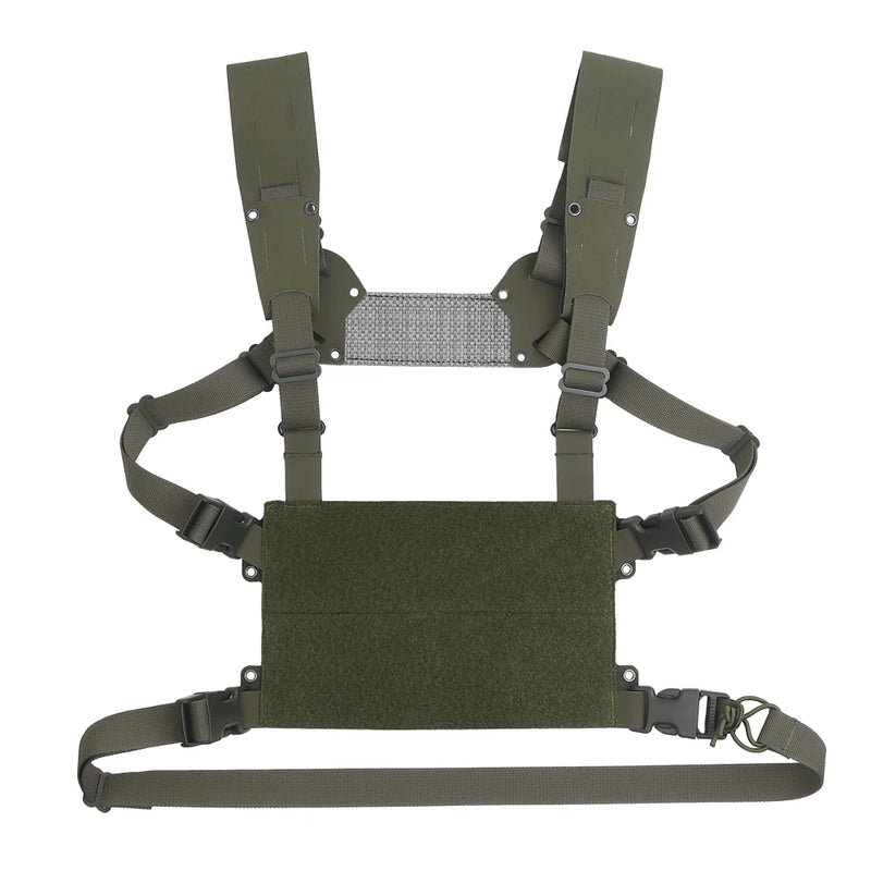 Gilet Tactique Mini Chest Rig Léger, Bretelles en H Réglables, 25 x 15 cm, vue 7