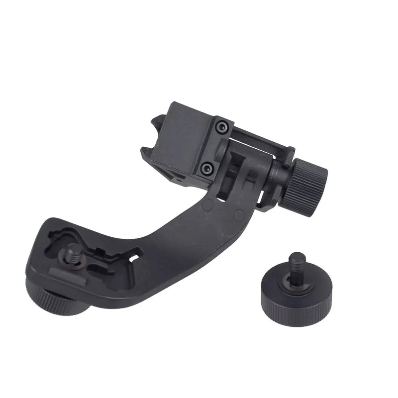 Support Vision Nocturne Bras en J pour Casque, Monoculaire PVS-14, Noir, vue 5