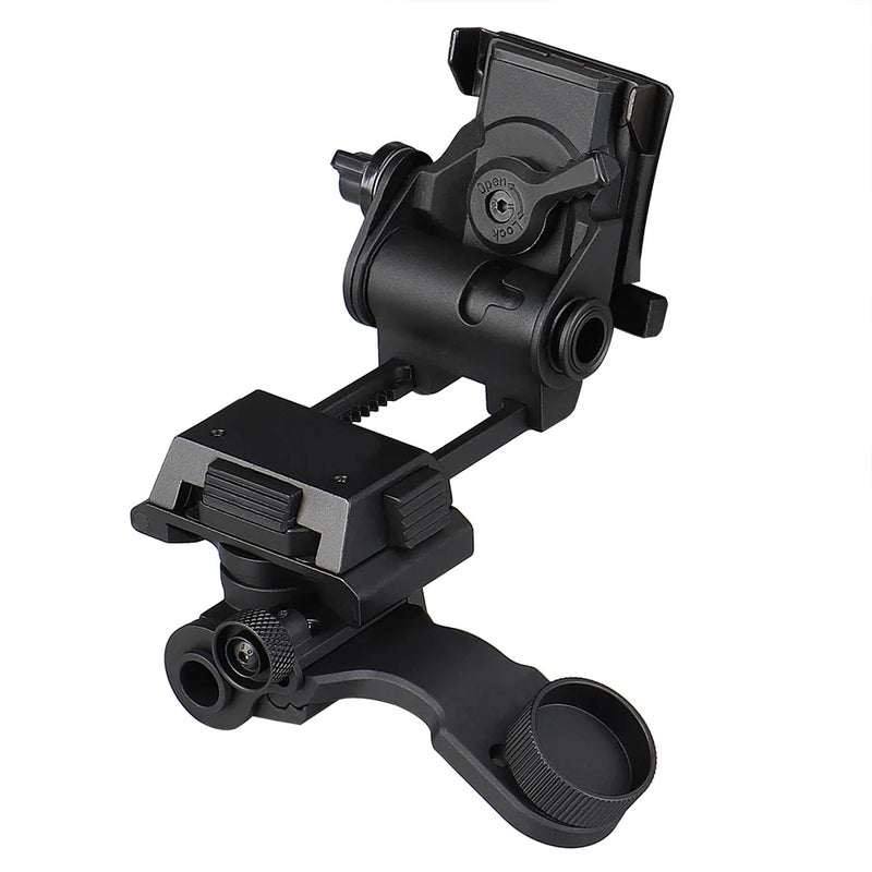 Support Vision Nocturne en Métal à Bras en J pour Casque Tactique