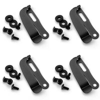 Pince de Ceinture pour Holster et Étui en Acier Inoxydable, Droitier ou Gaucher, 1 à 4 Pièces, vue 8