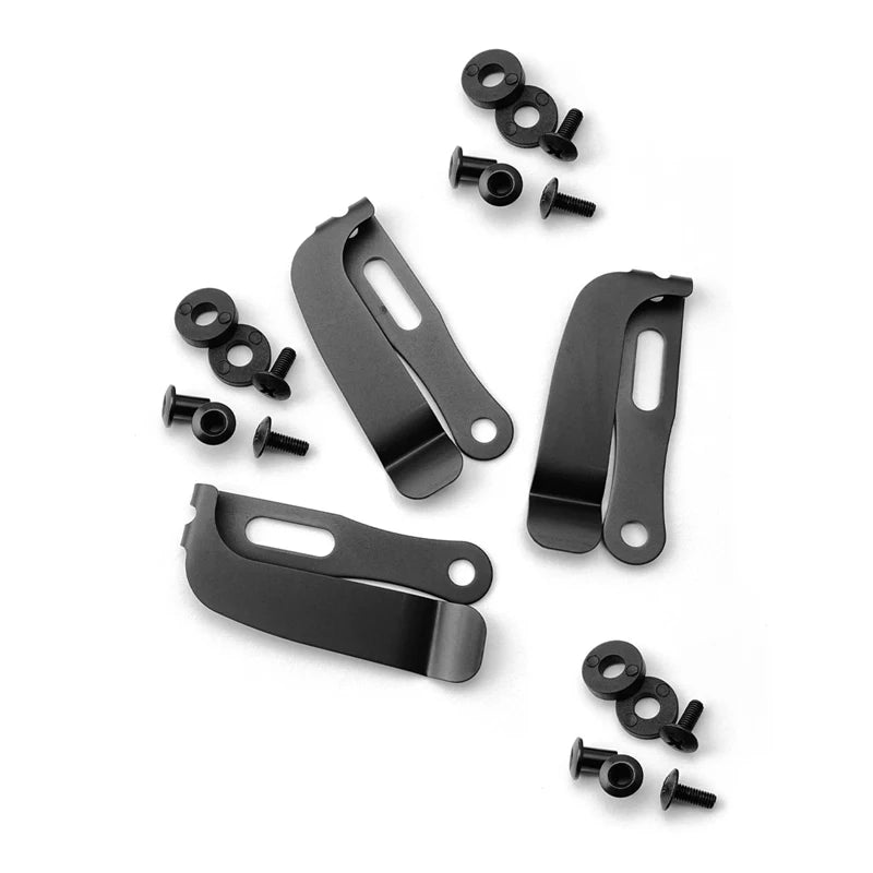 Pince de Ceinture pour Holster et Étui en Acier Inoxydable, Droitier ou Gaucher, 1 à 4 Pièces, vue 9