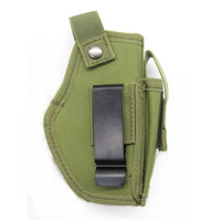 Holster IWB OWB Universel en Nylon avec Poche Chargeur, Noir ou Vert, vue 3