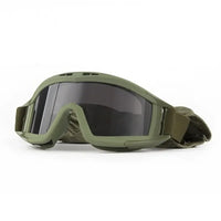 Masque Airsoft Ventilé à Sangle Élastique, 1 ou 3 Verres, 3 Coloris, vue 7