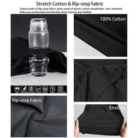 Chemise de Combat Ripstop à Col Montant et Demi-Zip, Homme, 5 Coloris, vue 3