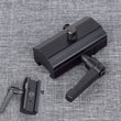 Adaptateur de Bipied à Levier de Serrage pour Rail Picatinny 20 mm, Aluminium Noir