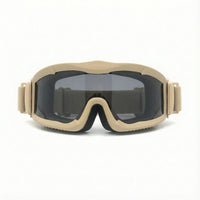 Lunettes Masque Tactiques Monture Noire, Sable ou Verte, Verre au Choix, vue 14
