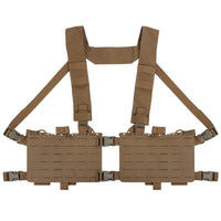 Gilet Tactique Chest Rig à Panneaux Latéraux Séparés, Découpe Laser MOLLE, Nylon, vue 7