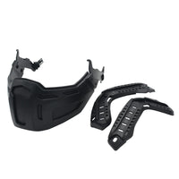 Masque Airsoft pour Casque FAST avec Rails Latéraux, Lunettes Rabattables en Option, vue 10