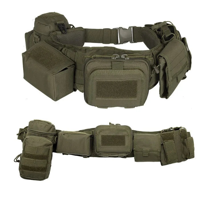 Ceinture Tactique Rembourrée MOLLE avec ou sans Poches, Camouflage ou Unie, vue 12