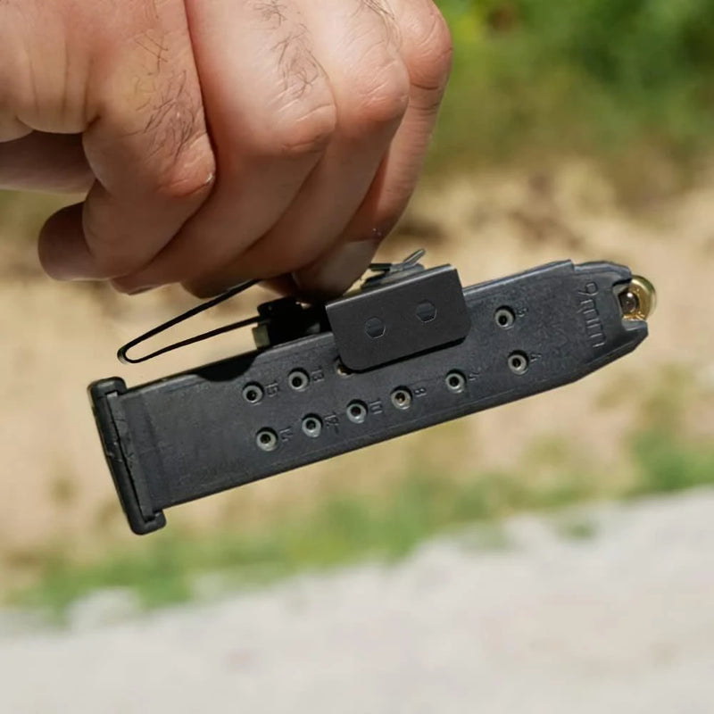 Porte-Chargeur Magnétique de Poche Acier et Aimant Néodyme, Droitier et Gaucher, vue 5