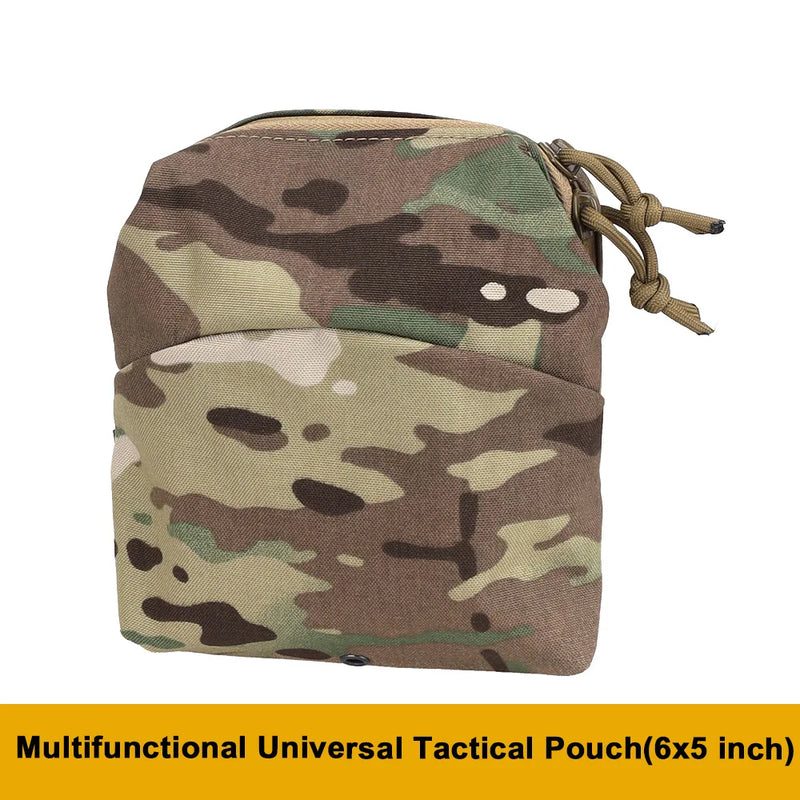 Poche Utilitaire MOLLE Universelle en Nylon pour Gilet Tactique, 1 Litre