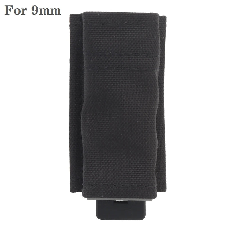 Porte-Chargeur Pistolet Simple 9 mm ou 1911, Nylon, MOLLE et Ceinture, vue 18