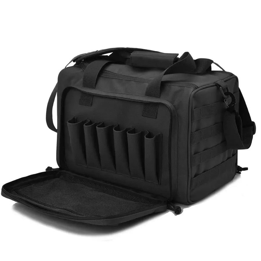 Sac de Tir Rembourré en Nylon 600D pour Pistolet et Accessoires, 38 x 25 x 30 cm, 3 Coloris