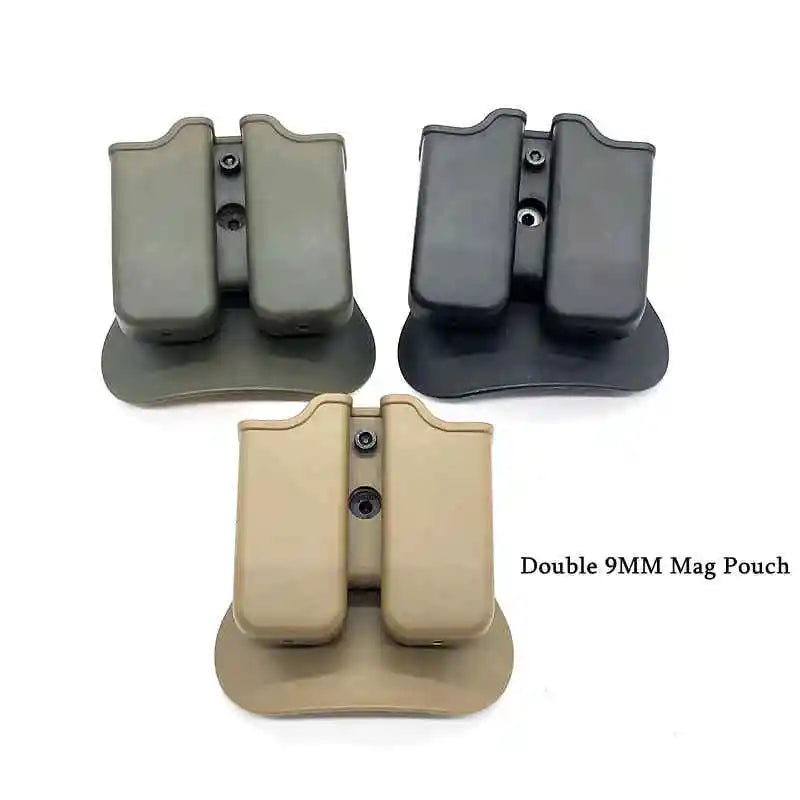 Porte-Chargeur Double Rigide à Palette pour Pistolet 9 mm et .40, Rotatif, vue 2