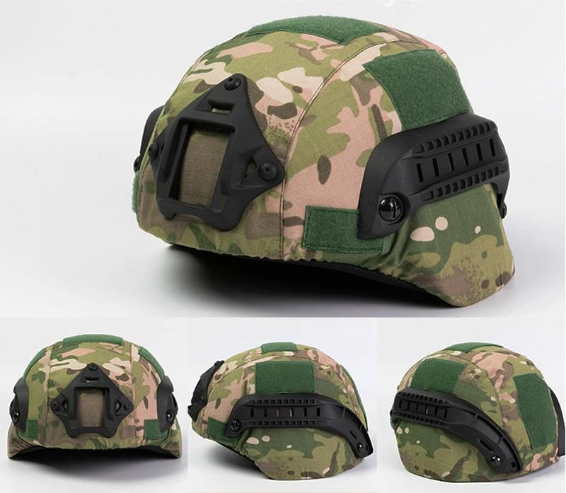 Housse de Casque Airsoft Type MICH 2000, Coton et Polyester, 15 Coloris, vue 16
