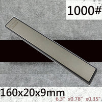 Pierres à Aiguiser Diamantées 160 x 20 x 9 mm pour Affûteur de Couteaux, Grains 80 à 3000, à l'Unité ou en Lot, vue 14