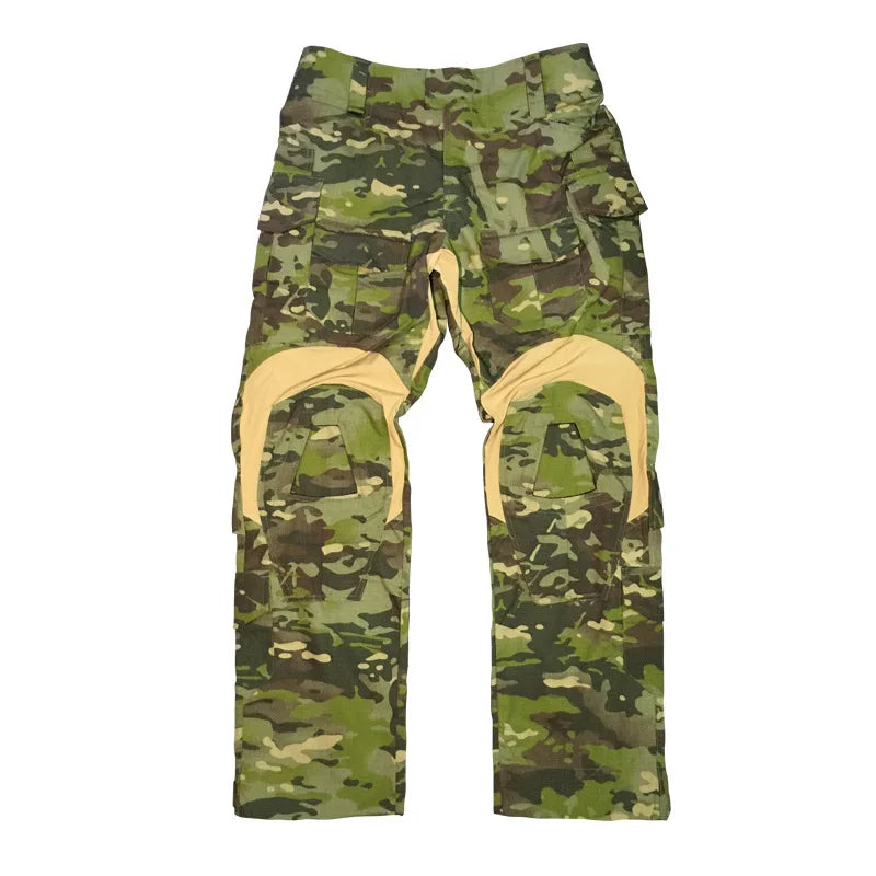 Tenue Airsoft Tactique, Chemise ou Pantalon de Combat à la Pièce, 8 Coloris Camouflage, vue 6