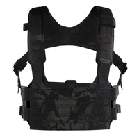 Gilet Tactique Chest Rig Modulaire à Panneau Frontal MOLLE, 29 x 21 cm, vue 7