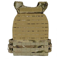 Gilet Tactique Porte-Plaques en Nylon à Ceinture Élastique Ajourée, 38 x 31 cm, vue 4
