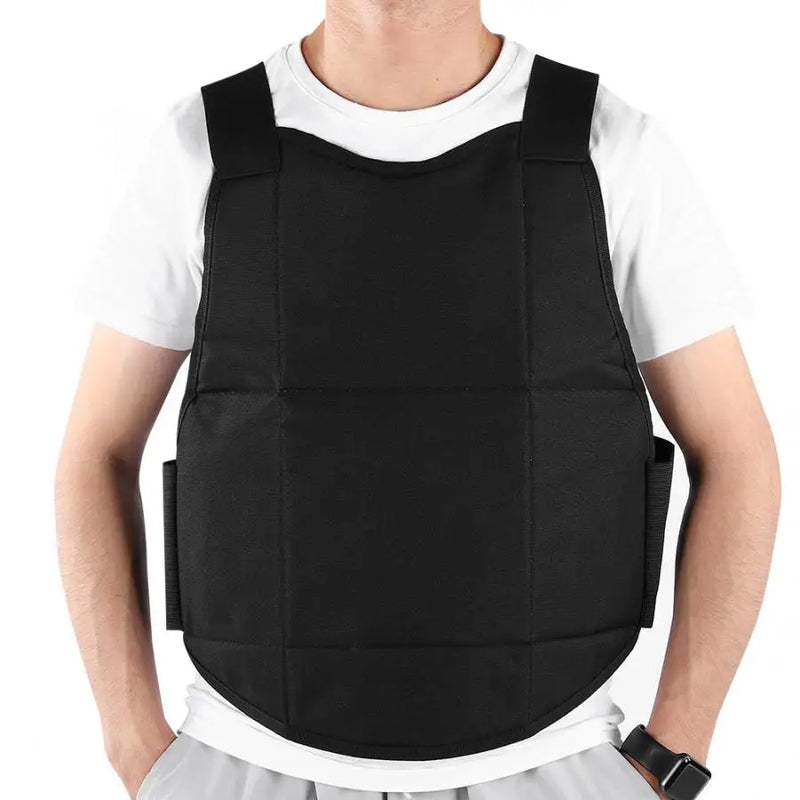 Gilet Tactique Souple en Nylon Noir, Taille Unique, pour Tir à l'Arc et Plein Air, vue 3