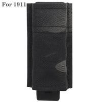 Porte-Chargeur Pistolet Simple 9 mm ou 1911, Nylon, MOLLE et Ceinture, vue 14