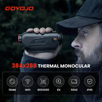 Monoculaire Thermique Portable 256×192 ou 384×288, Wi-Fi et Application, 6 Modes d'Image, vue 2