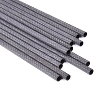 Tubes de Flèches Carbone Tissage 3K, Diamètre Intérieur 6,2 mm, 81,3 cm, Spine 250 à 800, Lot de 12