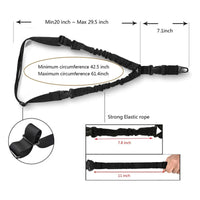 Bretelle Tactique de Fusil à Élastique et Crochet, Réglable de 108 à 156 cm, vue 5