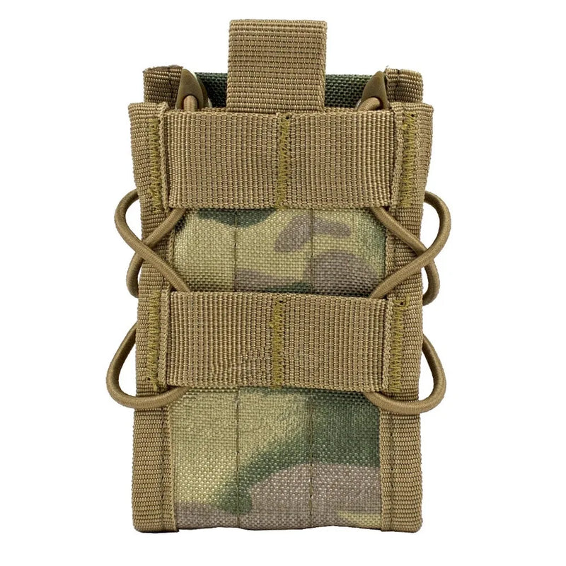 Porte-Chargeur Double 5,56 mm MOLLE Nylon 500D, 12 x 8,5 cm, vue 7