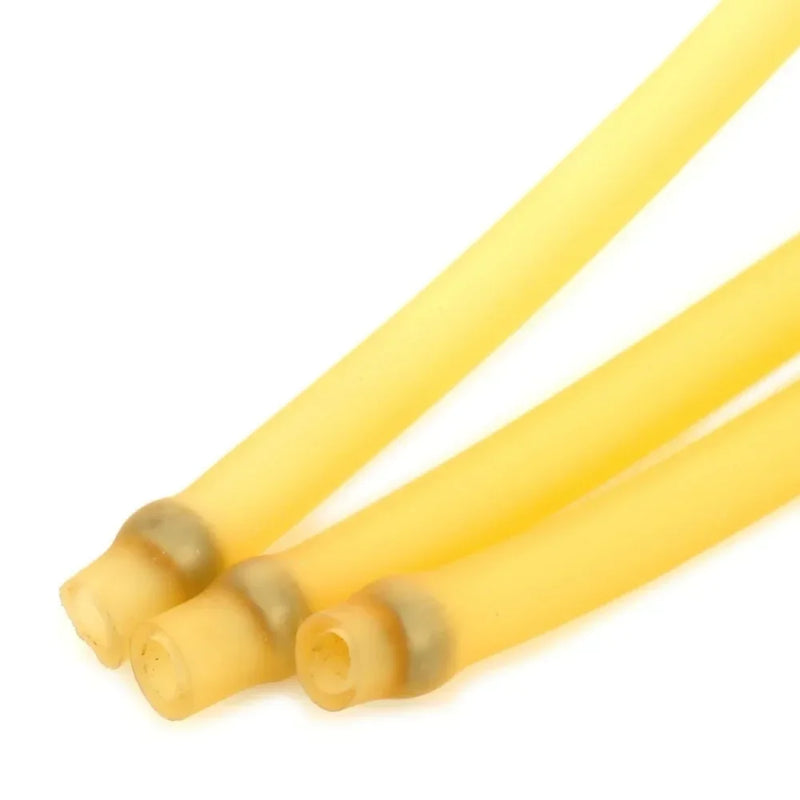 Élastique de Lance-Pierre Jaune en Faisceau de Tubes, Attache Noire, 30 cm, vue 3