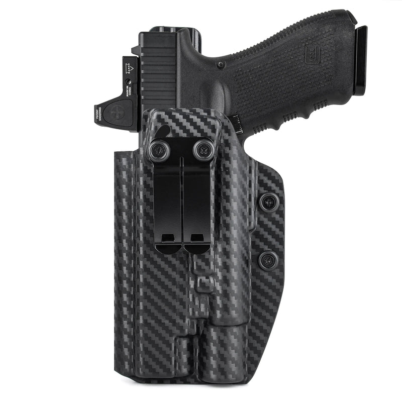 Holster IWB Polymère avec Lampe Tactique pour Pistolet G19, Droitier ou Gaucher, vue 8