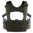 Gilet Tactique Chest Rig Modulaire à Panneau Frontal MOLLE, 29 x 21 cm