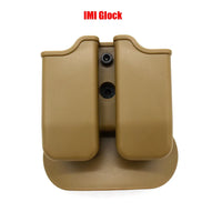 Porte-Chargeur Double Rigide pour Pistolet avec Platine de Ceinture, Trois Coloris, vue 11