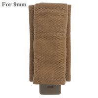 Porte-Chargeur Pistolet Simple 9 mm ou 1911, Nylon, MOLLE et Ceinture, vue 17