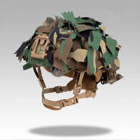 Housse de Casque Tactique Camouflage 3D en Nylon-Coton Rip-Stop, 13 Coloris, vue 10