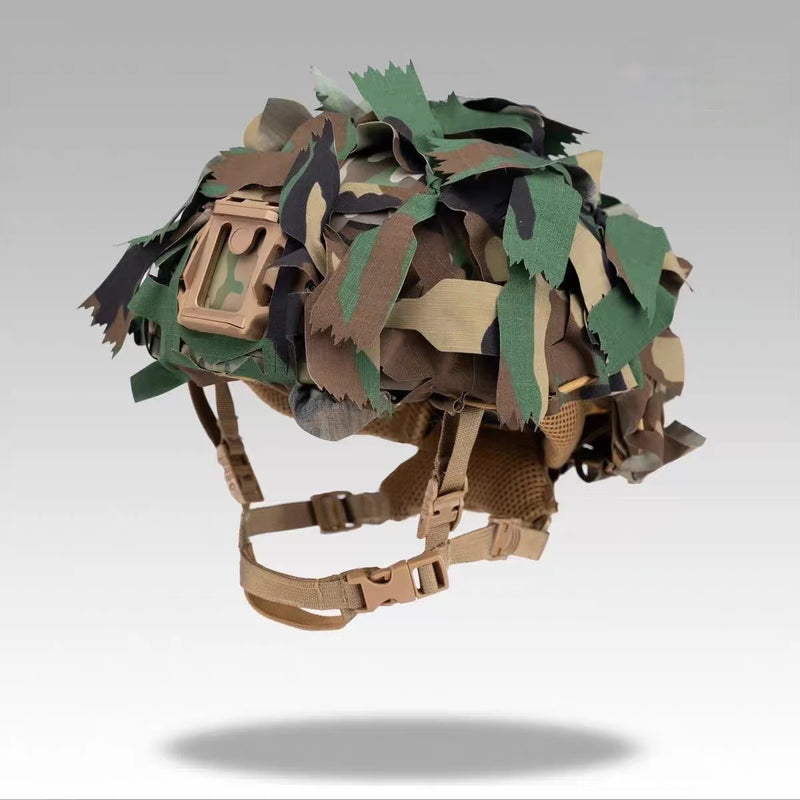 Housse de Casque Tactique Camouflage 3D en Nylon-Coton Rip-Stop, 13 Coloris, vue 10